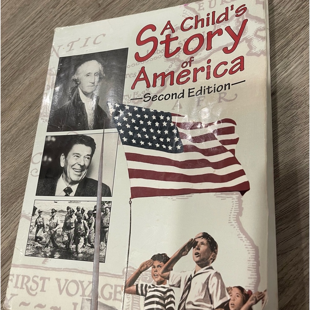 A child’s story of America 🇺🇸 Great historical book!